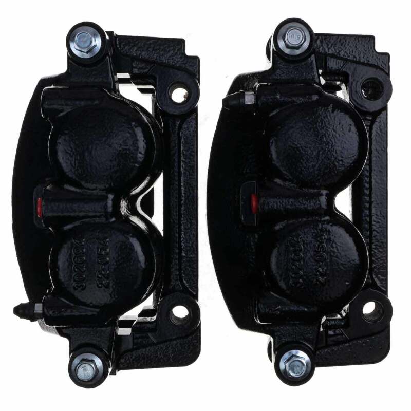 PowerStop Brake Calipers - Perf Power Stop 05-08 Ford F-150 Front Black Caliper - Pair w/Bracket