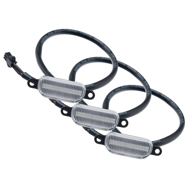 ORACLE Lighting Light Strip LED Oracle Universal Pre-Runner Style LED Grill Light Kit (New Style) - Amber w/Clear Lens SEE WARRANTY