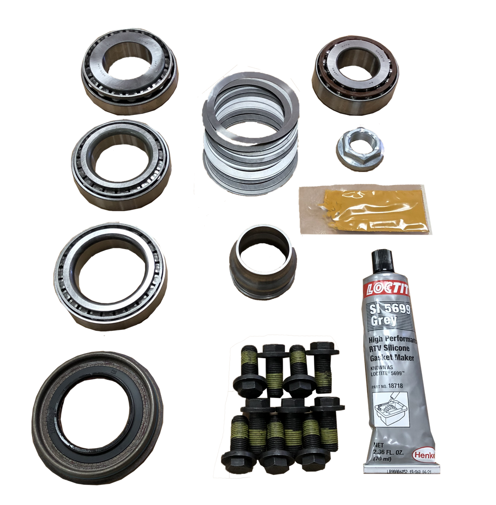 Revolution Gear & Axle Master Install Kits Dana 35 Rear Axle Jeep Wrangler JL 200MM Ring and Pinion Master Install Kit Revolution Gear - 35-2073
