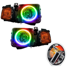 Load image into Gallery viewer, ORACLE Lighting Headlights Oracle 06-10 Hummer H3 SMD HL (Combo) - ColorSHIFT w/ RF Controller SEE WARRANTY