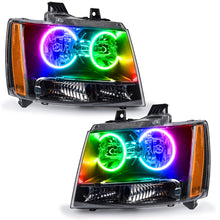 Load image into Gallery viewer, Oracle 07-13 Chevrolet Avalanche Pre-Assembled SMD Headlights - ColorSHIFT w/o Controller