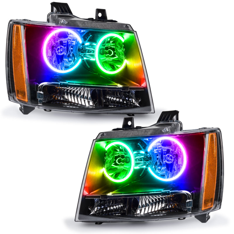 ORACLE Lighting Headlights Oracle 07-13 Chevy Avalanche Pre-Assembed SMD Headlights - w/ Simple Controller SEE WARRANTY