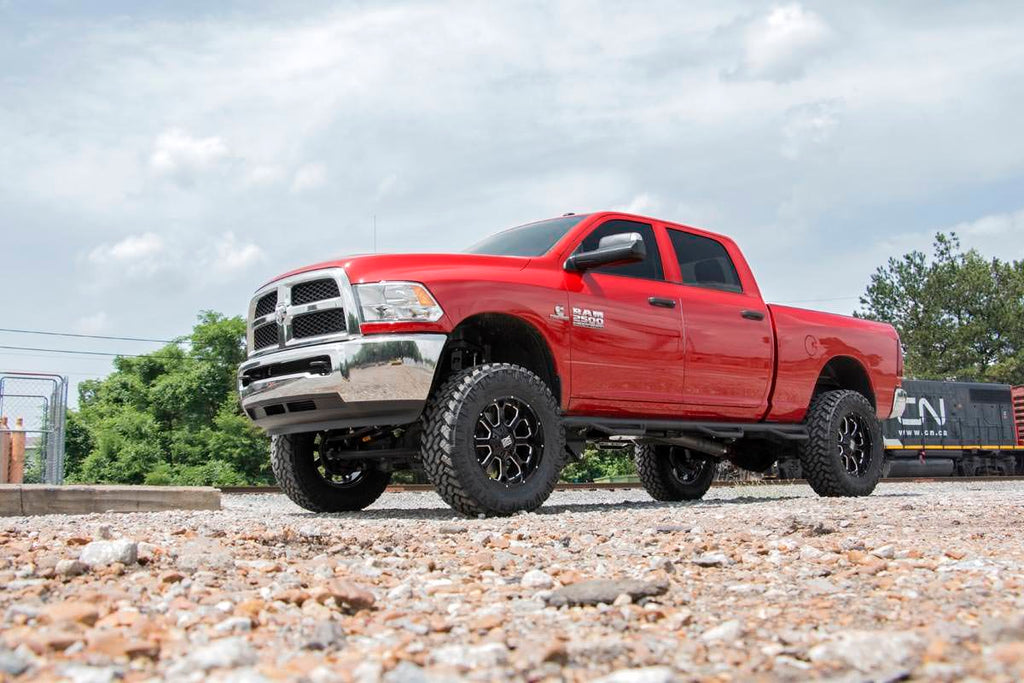 Rough Country Lift Kits 5 Inch Suspension Lift Kit Coil Spacers Radius Drops 13-15 RAM 3500 4WD Rough Country - 35620