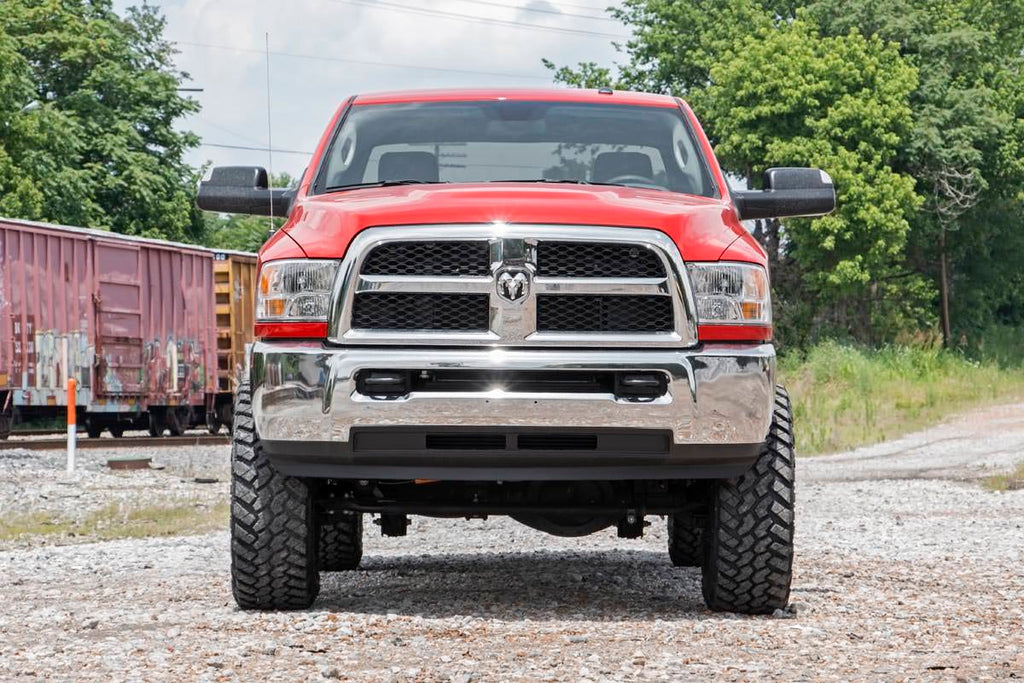 Rough Country Lift Kits 5 Inch Suspension Lift Kit Coil Spacers Radius Drops 13-15 RAM 3500 4WD Rough Country - 35620