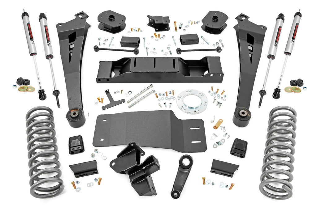 Rough Country Lift Kits 5 Inch Lift Kit Non-AISIN V2 19-Up Ram 2500 4WD Rough Country - 36070