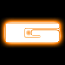 Load image into Gallery viewer, ORACLE Lighting Light Accessories and Wiring ORACLE Lighting Universal Illuminated LED Letter Badges - Matte Wht Surface Finish - G SEE WARRANTY
