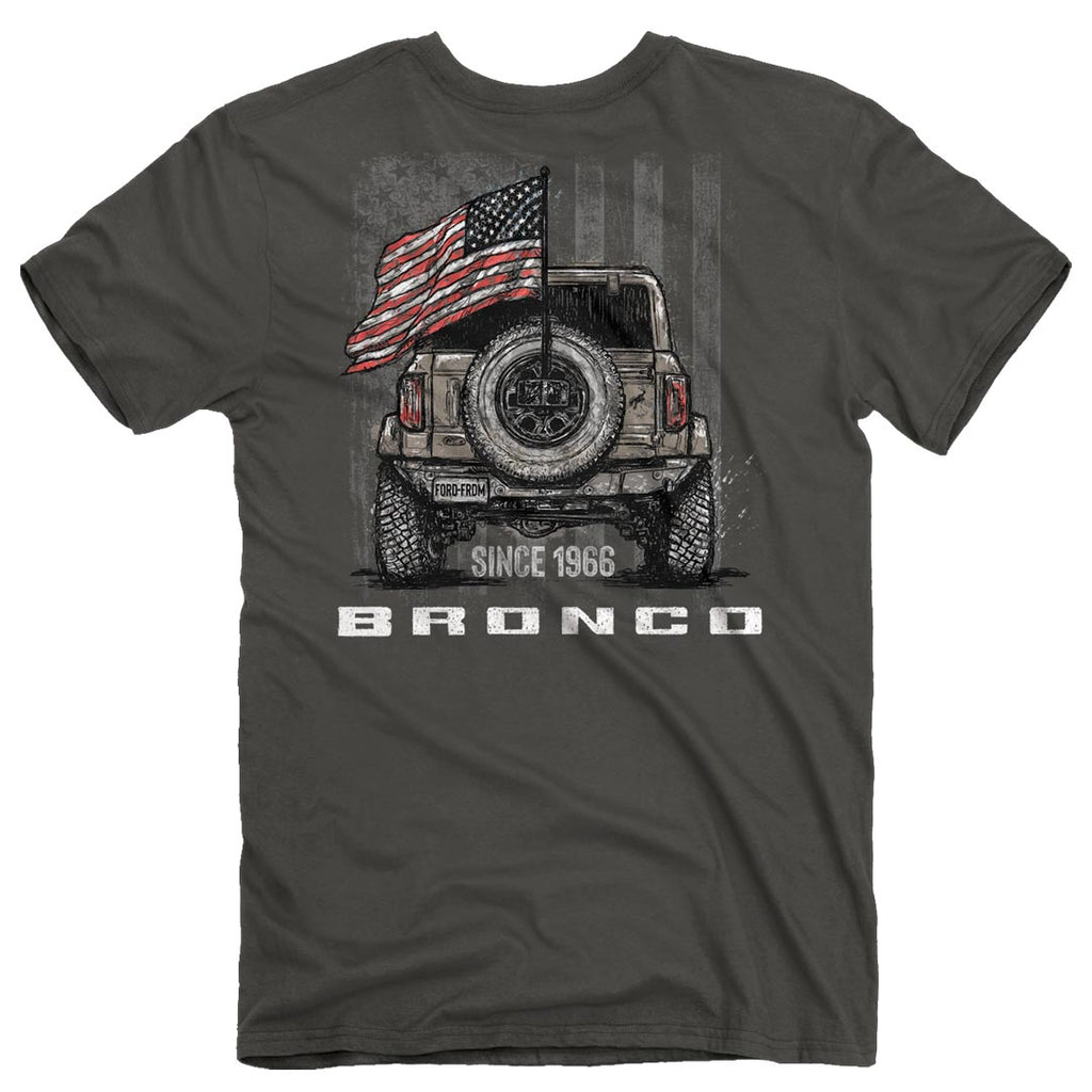 JEDCo T-Shirt Ford Bronco - Freedom T-Shirt