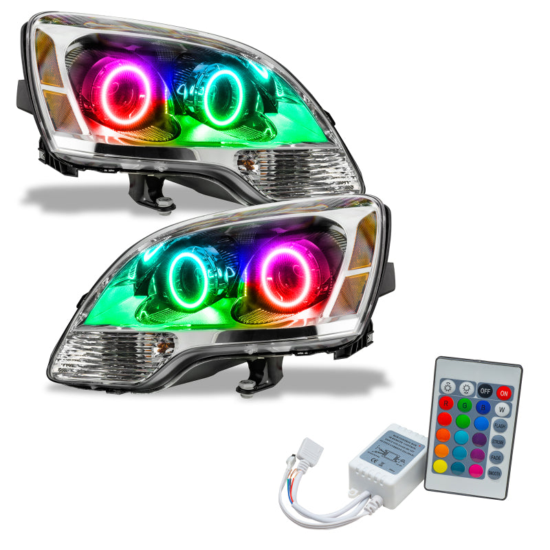 ORACLE Lighting Headlights Oracle 08-12 GMC Acadia SMD HL - 2nd Design - Halogen - ColorSHIFT w/ Simple Controller SEE WARRANTY