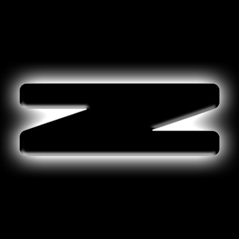 ORACLE Lighting Light Accessories and Wiring ORACLE Lighting Universal Illuminated LED Letter Badges - Matte Blk Surface Finish - Z SEE WARRANTY