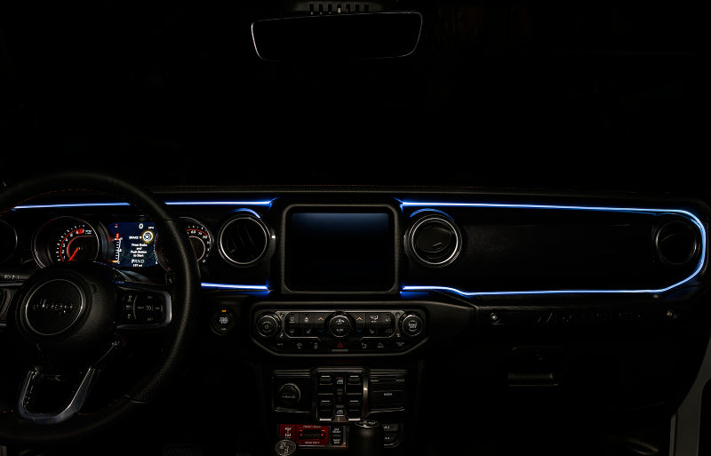 ORACLE Lighting Light Accessories and Wiring ORACLE Lighting Jeep Wrangler JL / Gladiator JT ColorSHIFT Fiber Optic LED Interior Kit SEE WARRANTY