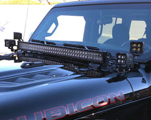 Load image into Gallery viewer, Quake LED Light Bar Jeep Wrangler JL/Gladiator A-Pillar Dual Pod/Single 42 Inch Light Bar Cowl Mount - QBJ371