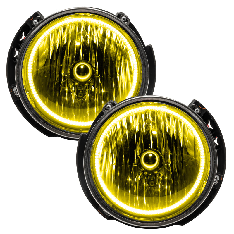 ORACLE Lighting Headlights Oracle 07-16 Jeep Wrangler JK SMD HL - ColorSHIFT w/ BC1 Controller SEE WARRANTY