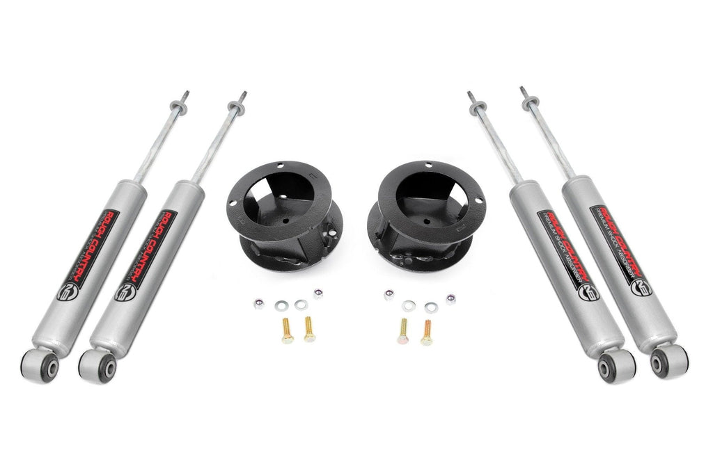 Rough Country Leveling Kit 2.5 Inch Dodge Leveling Kit (14-20 Ram 2500 13-20 Ram 3500 4WD) Rough Country - 37735