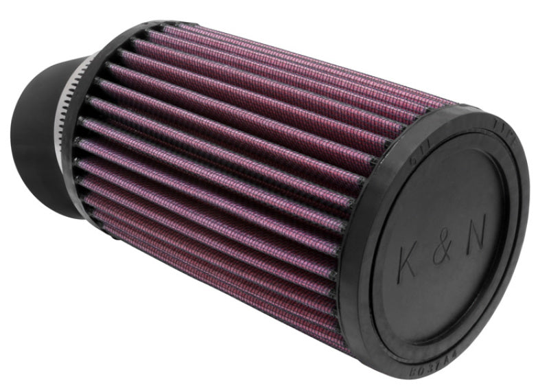 K&N Engineering Air Filters - Universal Fit K&N Filter Universal Rubber Filter 2 7/16 inch 20 Degree Flange 3 3/4 inch OD 6 inch Height