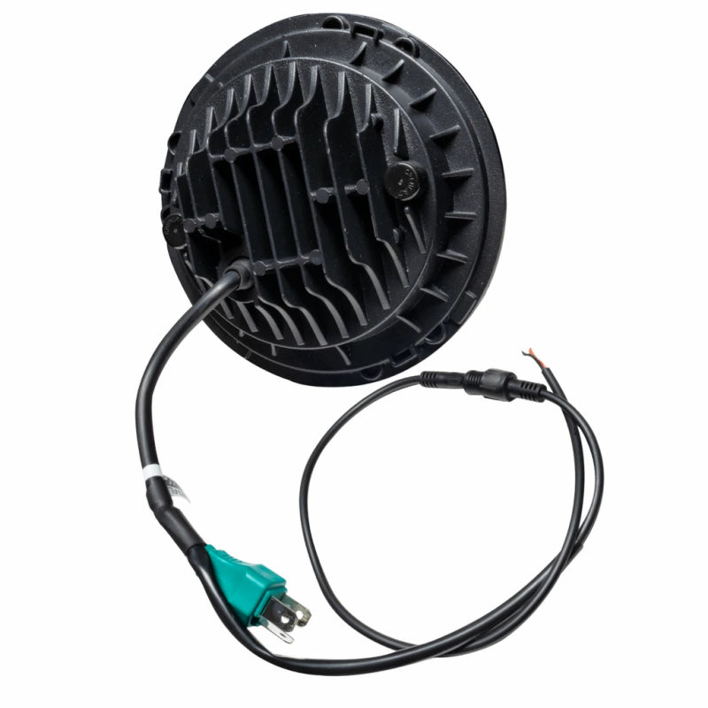 ORACLE Lighting Headlights Oracle 7in High Powered LED Headlights - Black Bezel - Green