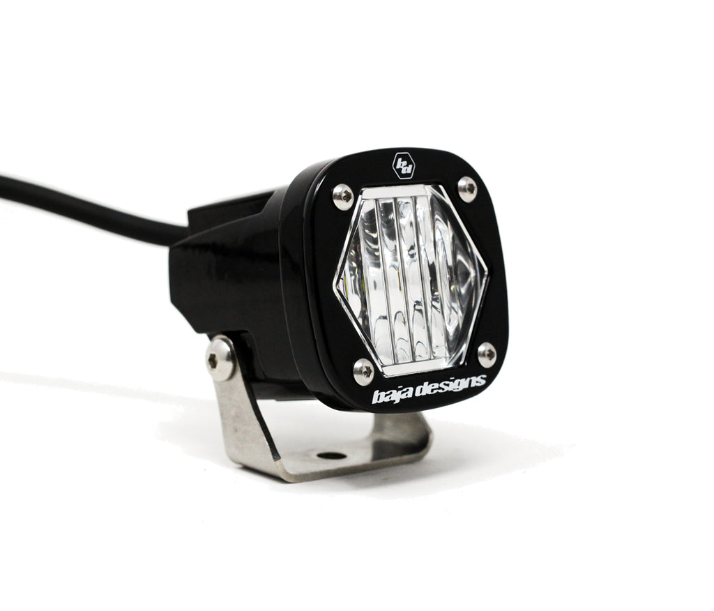 Baja Designs LED Light Pods S1 Wide Cornering LED Light with Mounting Bracket Single Baja Designs - 380005