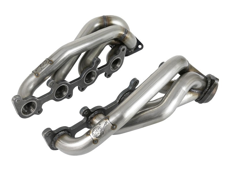 aFe Headers & Manifolds aFe Ford F-150 15-22 V8-5.0L Twisted Steel 304 Stainless Steel Headers