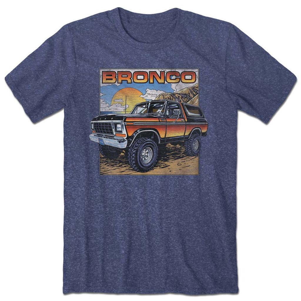 JEDCo T-Shirt Ford Bronco - Free Wheeling T-Shirt