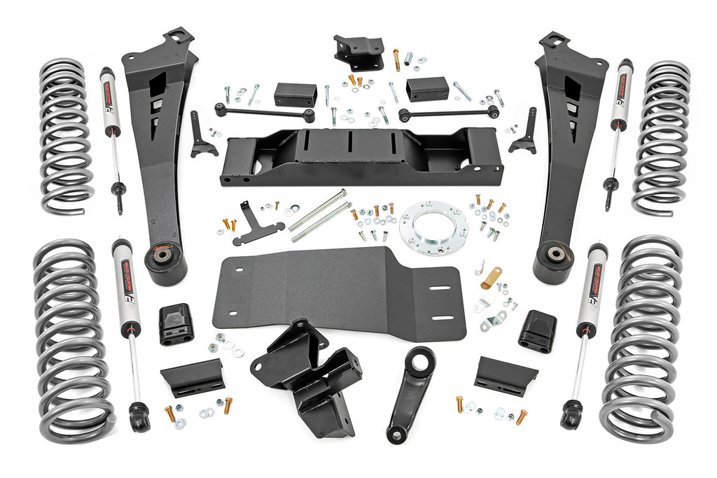 Rough Country Lift Kits 5 Inch Lift Kit Dual Rate Coils V2 Non-AISIN 19-Up Ram 2500 Rough Country - 38370