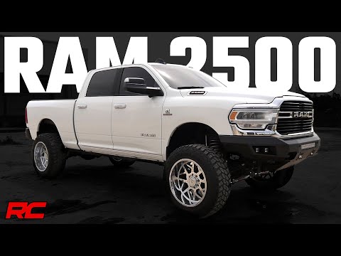 Rough Country Lift Kits 5 Inch Lift Kit Dual Rate Coils V2 Non-AISIN 19-22 Ram 2500 Rough Country - 38370