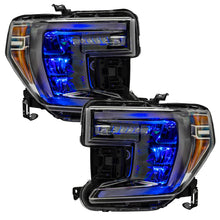 Load image into Gallery viewer, ORACLE Lighting Headlights Oracle 19-21 Silverado/Sierra 1500 RGB Demon Eye Headlight Kit - w/o Controller SEE WARRANTY