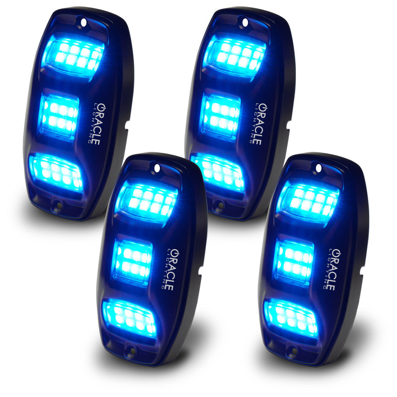 ORACLE Lighting Light Bars & Cubes Oracle Underbody  RGB+W Wheel Well Rock Light Kit - 4 PCS - ColorSHIFT SEE WARRANTY