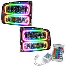 Load image into Gallery viewer, Oracle 05-07 Ford F-250/350 SMD HL - Chrome - ColorSHIFT w/ Simple Controller