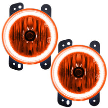 Load image into Gallery viewer, ORACLE Lighting Fog Lights Oracle Lighting 07-09 Jeep Wrangler JK Pre-Assembled LED Halo Fog Lights -Amber SEE WARRANTY