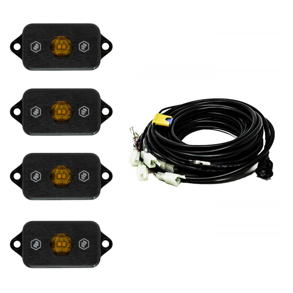 Baja Designs LED Light Kit LED Rock Light Amber Baja Designs - 398046