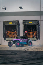Load image into Gallery viewer, Rigid Industries Light Bars &amp; Cubes Rigid Industries x SHREDDY 360-Series 6in Lights w/Wt Bcklght (2) + 6 Covers (2 Pink/2 Teal/2 Blk)