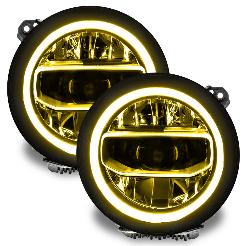 ORACLE Lighting Headlights Oracle Jeep Wrangler JL/Gladiator JT RGB+W Headlight DRL Kit - w/ BC1 Controller SEE WARRANTY
