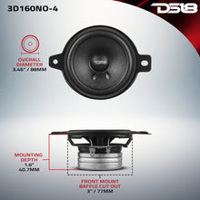 Load image into Gallery viewer, 3" OEM Dashboard Loudspeaker with Neodymium Magnet | 80W RMS 4-Ohm