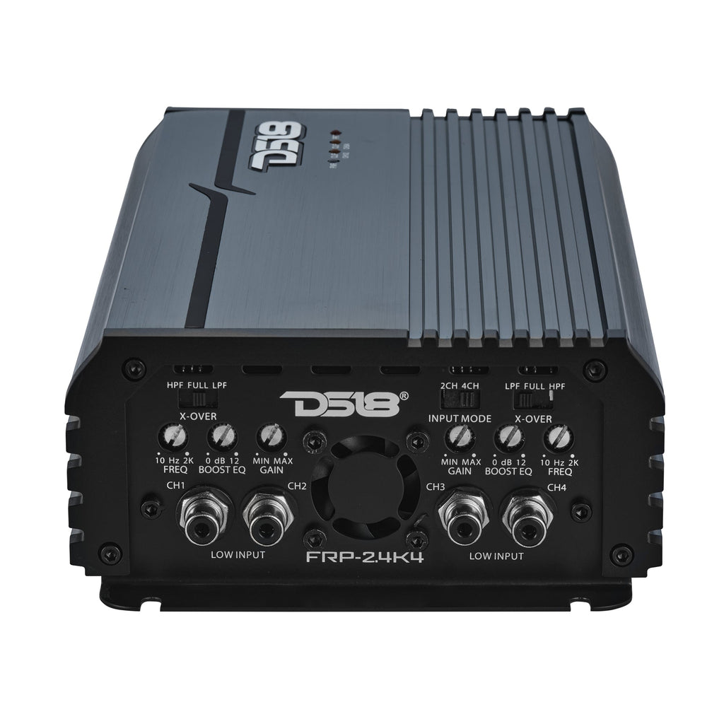 FRP Compact 4-Channel Full-Range Class-D Amplifier | 2400W RMS