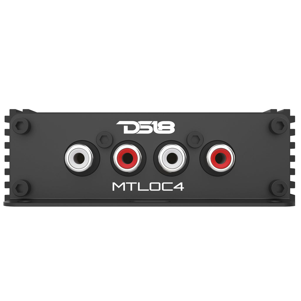 4-Channel High-to-Low Level Line Output Converter with Remote Turn-On