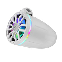 Load image into Gallery viewer, 8" NXL-iQ Marine Tower Speaker with Digital LED Lights, Neodymium Magnet, 1" Compression Driver, IP65 Rated, 350W RMS, 4-Ohm