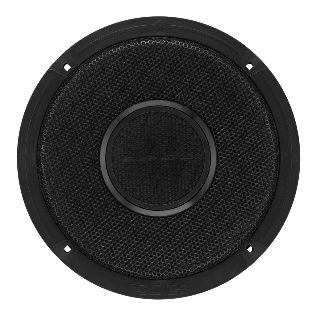 PRO 8" Shallow Coaxial Hybrid Mid-Range Loudspeaker with Built-in Driver | 200W RMS 8-Ohm
