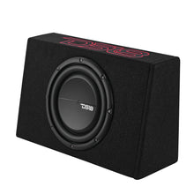 Load image into Gallery viewer, 10” Amplified Shallow Subwoofer Enclosure for Pickup Trucks