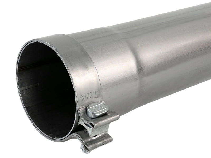 aFe Turbo Back aFe SATURN 4S 409 Stainless Steel Muffler Delete Pipe