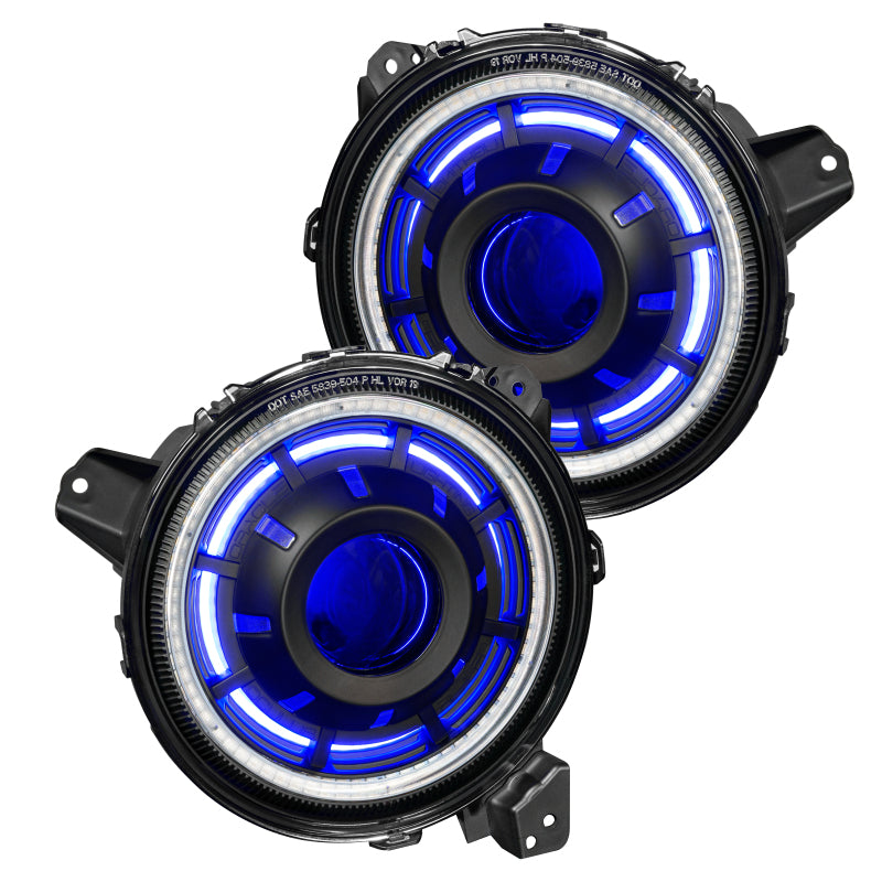ORACLE Lighting Headlights Oracle Oculus Bi-LED Projector Headlights for Jeep JL/Gladiator JT - w/ Simple Cntrl SEE WARRANTY
