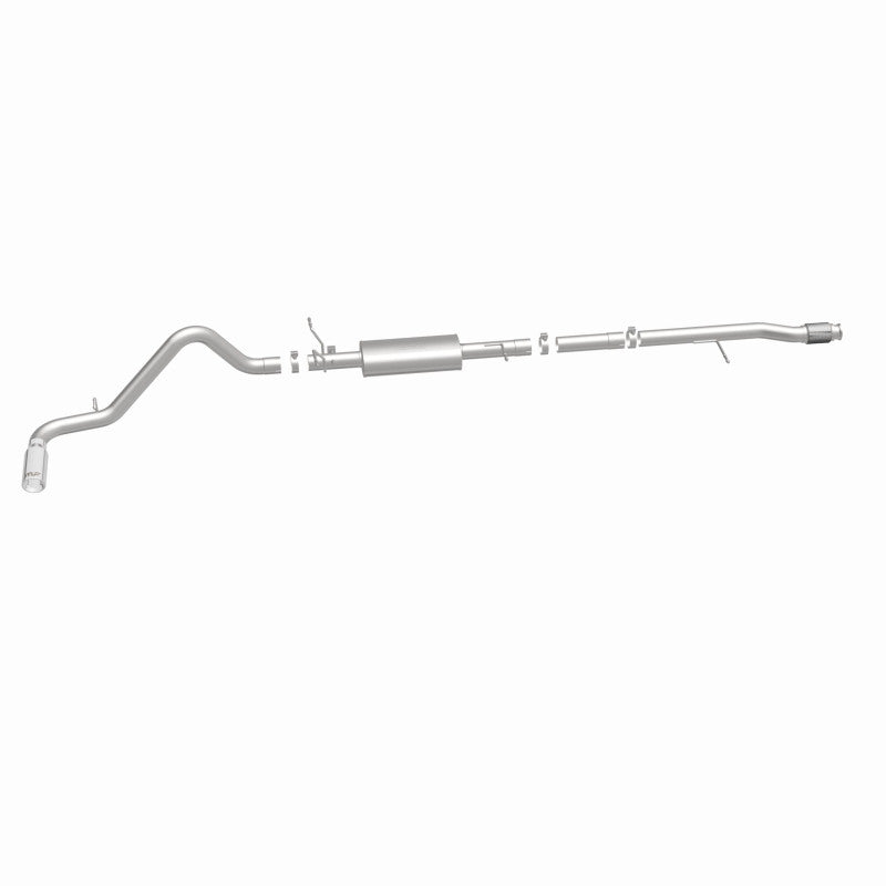 Magnaflow Catback Magnaflow 14 Chevy Silverado V8 5.3L CC/EC Cab Single P/S Rear Exit Stainless Cat Back Perf Exhaust