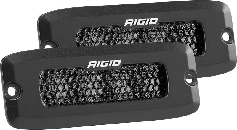 Rigid Industries Light Bars & Cubes Rigid Industries SR-Q Series PRO Midnight Edition - Spot - Diffused - Pair