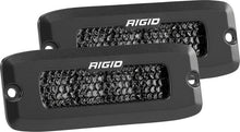 Load image into Gallery viewer, Rigid Industries Light Bars &amp; Cubes Rigid Industries SR-Q Series PRO Midnight Edition - Spot - Diffused - Pair