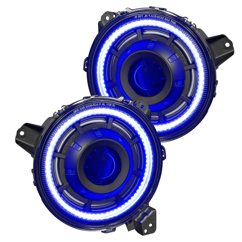 ORACLE Lighting Headlights Oracle Oculus Bi-LED Projector Headlights for Jeep JL/Gladiator JT - w/ Simple Cntrl SEE WARRANTY