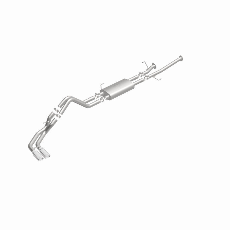 Magnaflow Catback MagnaFlow 14 Toyota Tundra V8 4.6L/5.7L Stainless C/b Exhaust Dual same side pass. rear tire