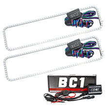 Load image into Gallery viewer, ORACLE Lighting Headlights Oracle GMC Sierra 88-98 Halo Kit - ColorSHIFT w/ BC1 Controller SEE WARRANTY