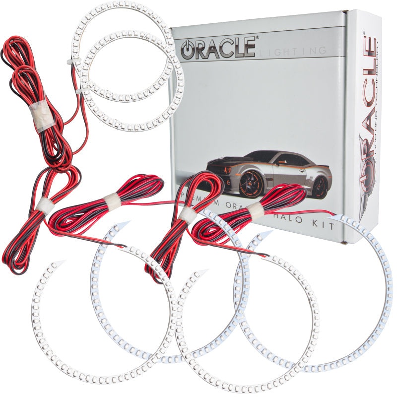ORACLE Lighting Headlights Oracle Jeep Grand Cherokee 11-13 LED Triple Halo Kit - White SEE WARRANTY