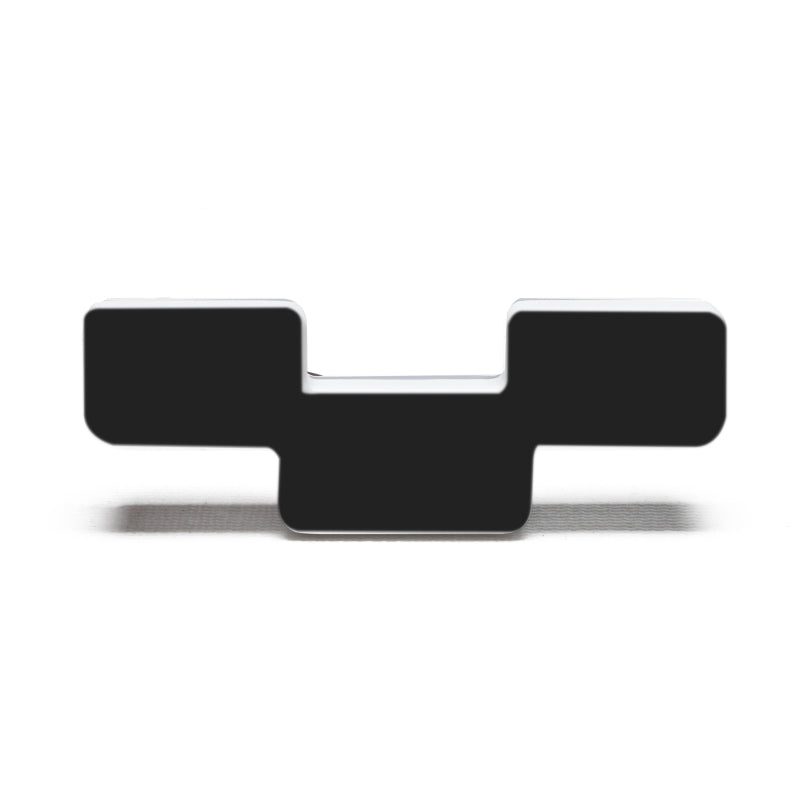 ORACLE Lighting Light Accessories and Wiring ORACLE Lighting Universal Illuminated LED Letter Badges - Matte Blk Surface Finish - Y SEE WARRANTY