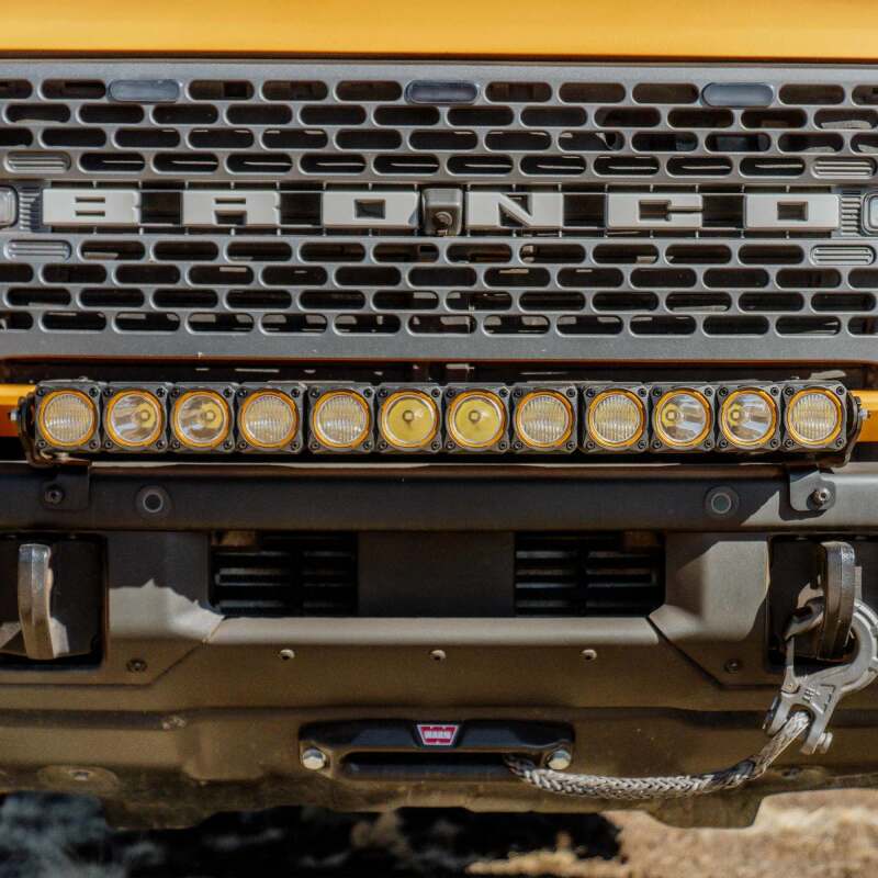 KC HiLiTES Light Mounts KC HiLiTES 21-24 Ford Bronco Front Bumper Light Bar Mount (For 30in FLEX ERA LED Light Bar)