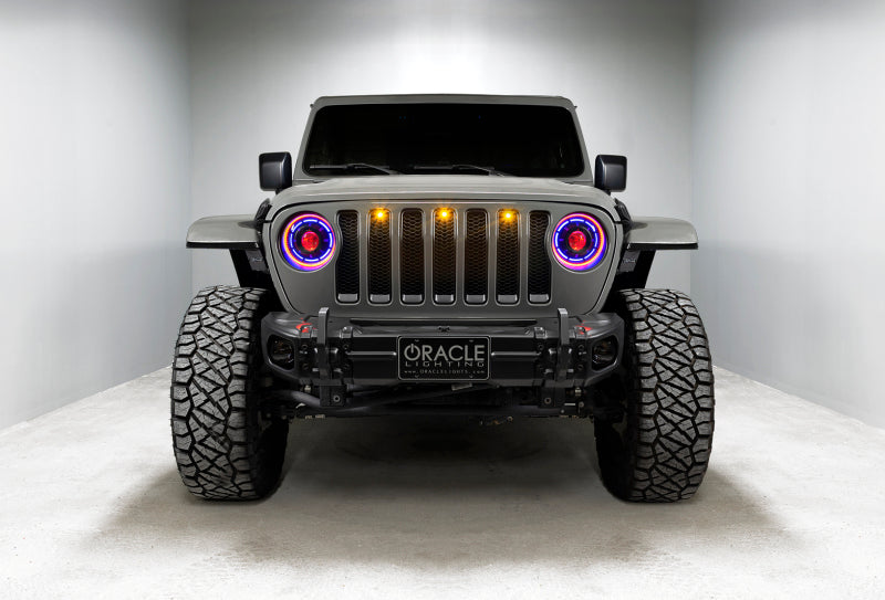 ORACLE Lighting Headlights Oracle Oculus Bi-LED Projector Headlights for Jeep JL/Gladiator JT - w/ BC1 Controller SEE WARRANTY