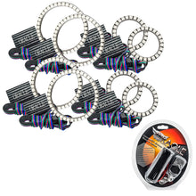 Load image into Gallery viewer, ORACLE Lighting Light Accessories and Wiring Oracle Vector Jeep Wrangler JK Grille Halo Kit - ColorSHIFT SEE WARRANTY